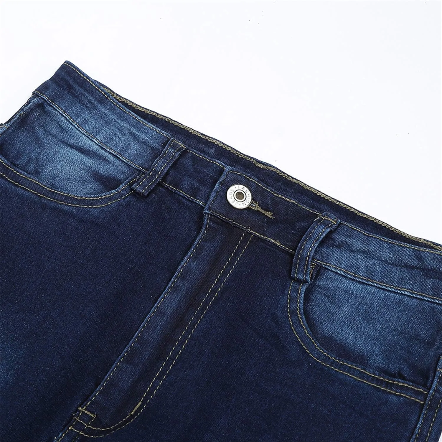 Andongnywell Womens Skinny Jeans High Waisted Stretch Slim Denim Butt Lift Pencil Pants Trousers with Pocket Zipper