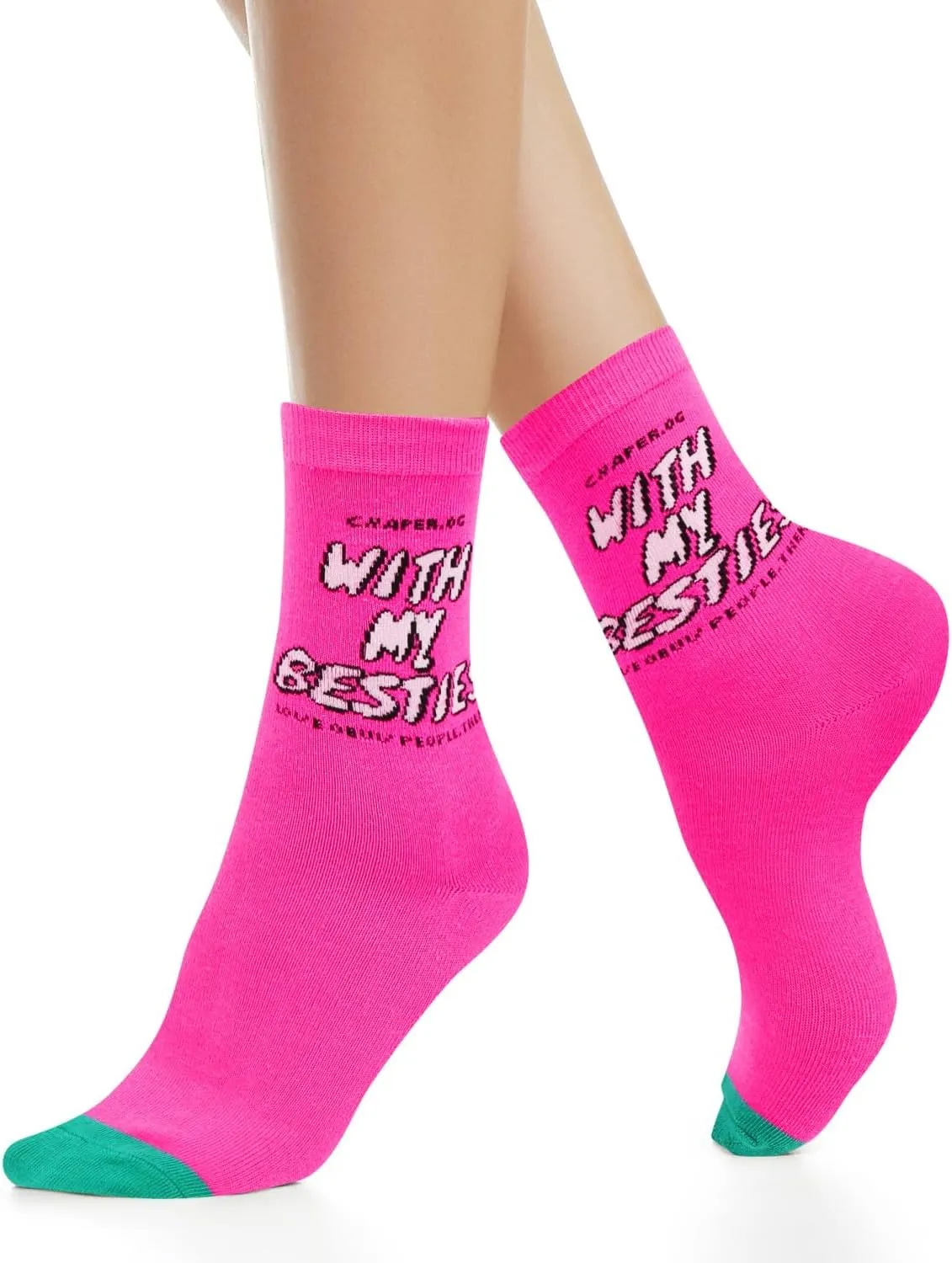 Benefeet Sox Cute Cotton Socks for Women and Girls Fun Cool Patterned Athletic Crew Socks Novelty Casual Dress Sock