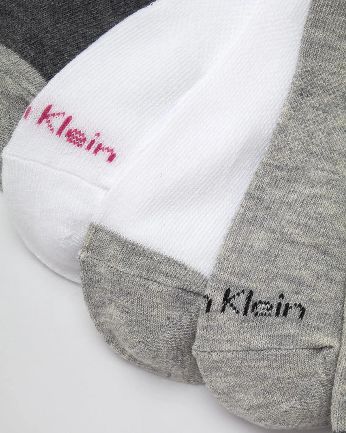 Calvin Klein Women's No Show Socks - 12 Pack Flat Knit Solid Cushioned Athletic Low Cut Ankle Socks for Women (Sizes: 4-10)