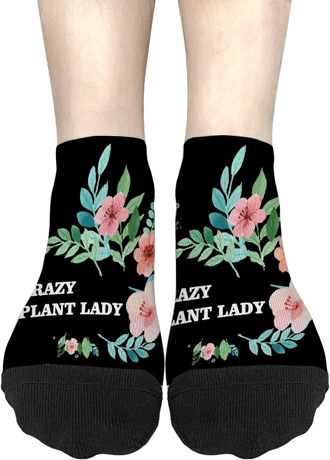 Crazy Plant Lady Girls Crew Socks Athletic Socks For Men's