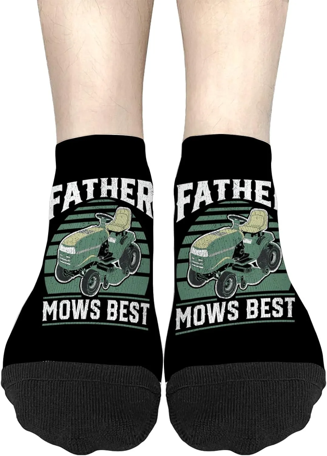 Crazy Sock For Women No Show Socks Womens, Father Mows Best Sock, Gifts For Women Who Have Everything