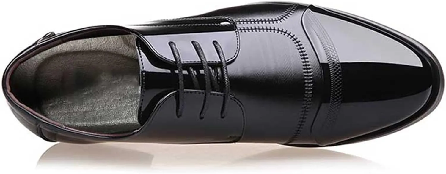Dress Shoes for Men Men's Breathable Casual Leather Shoes Comfortable Stylish Footwear for Everyday Wear