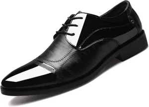 Dress Shoes for Men Men's Breathable Casual Leather Shoes Comfortable Stylish Footwear for Everyday Wear