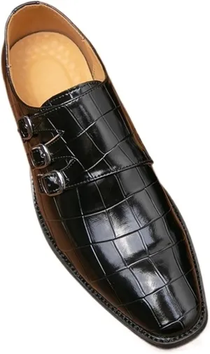 Dress Shoes for Men Men's Casual Leather Flat Shoes Stylish and Comfortable Everyday Footwear