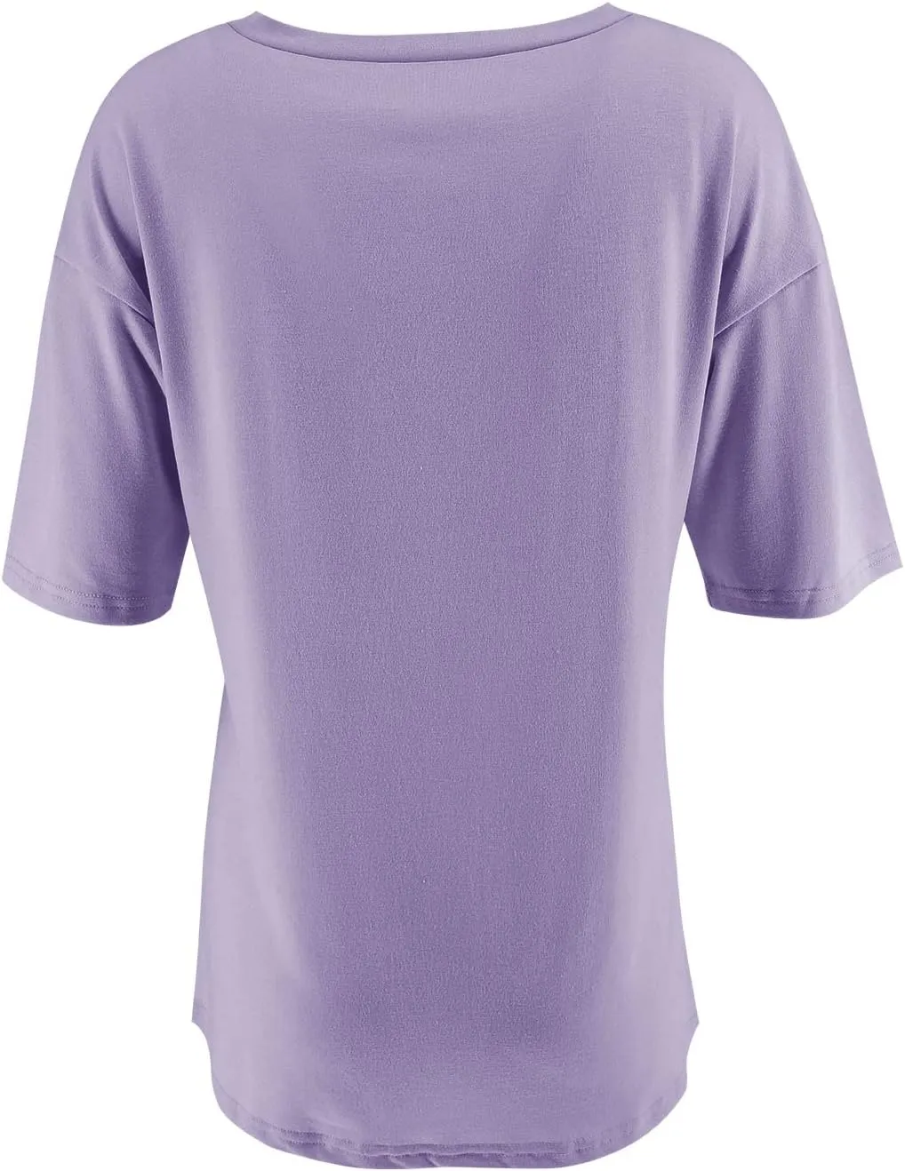 Fanway&EC Women's Short Sleeve T-Shirts Casual Crewneck Tees with Pocket Summer Basic Tops