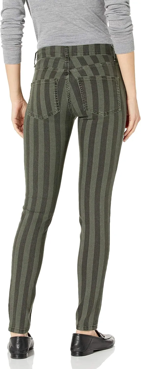 French Connection Women's Stripey Stretch Denim Jeans
