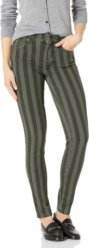 French Connection Women's Stripey Stretch Denim Jeans