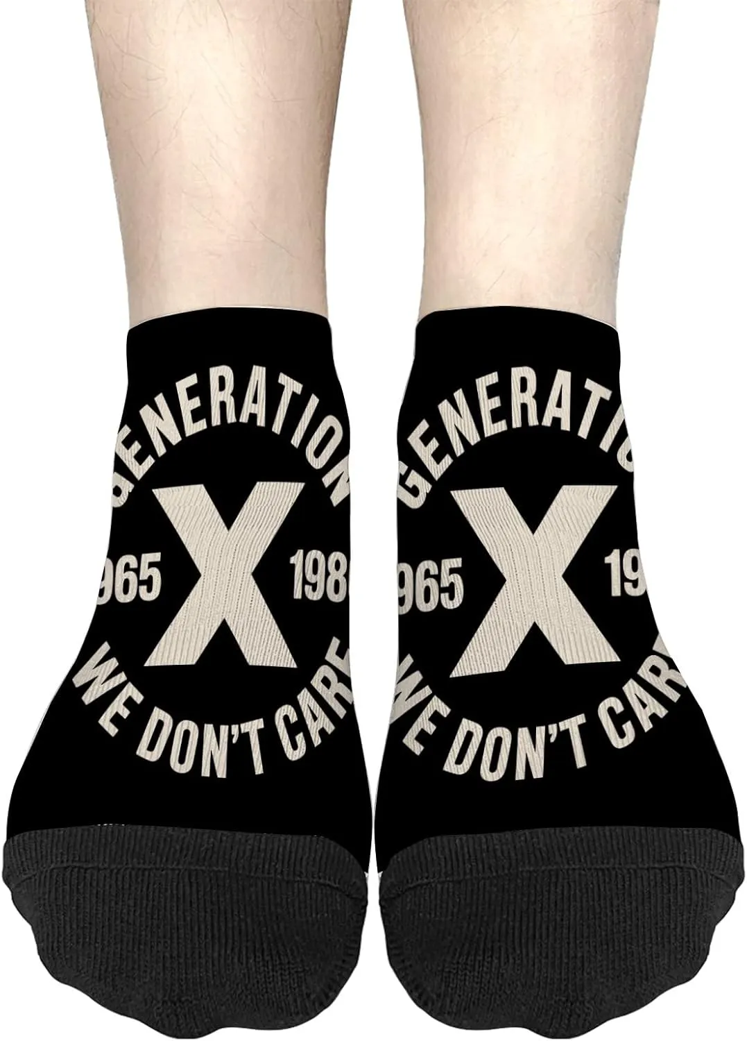Generation X We Don't Care Socks For Woman