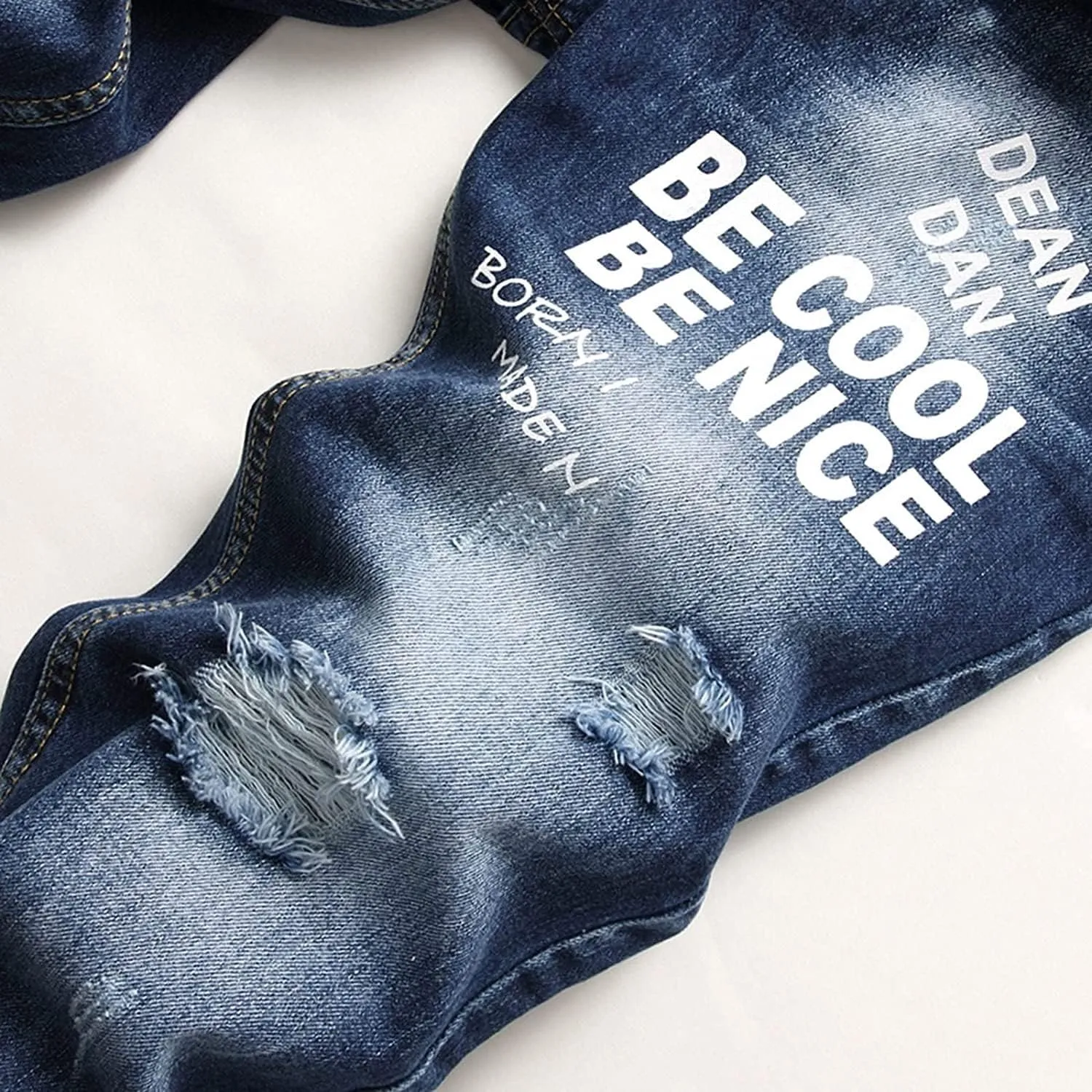 Jeans Men Slim Fit Stretch Jeans Regular Fit Straight Leg Denim Modern Men Boys Trousers Cut Basic Washed Mens Jeans