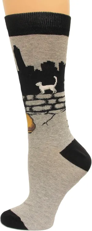 K. Bell Socks Men's Casual Animal Novelty Crew Socks