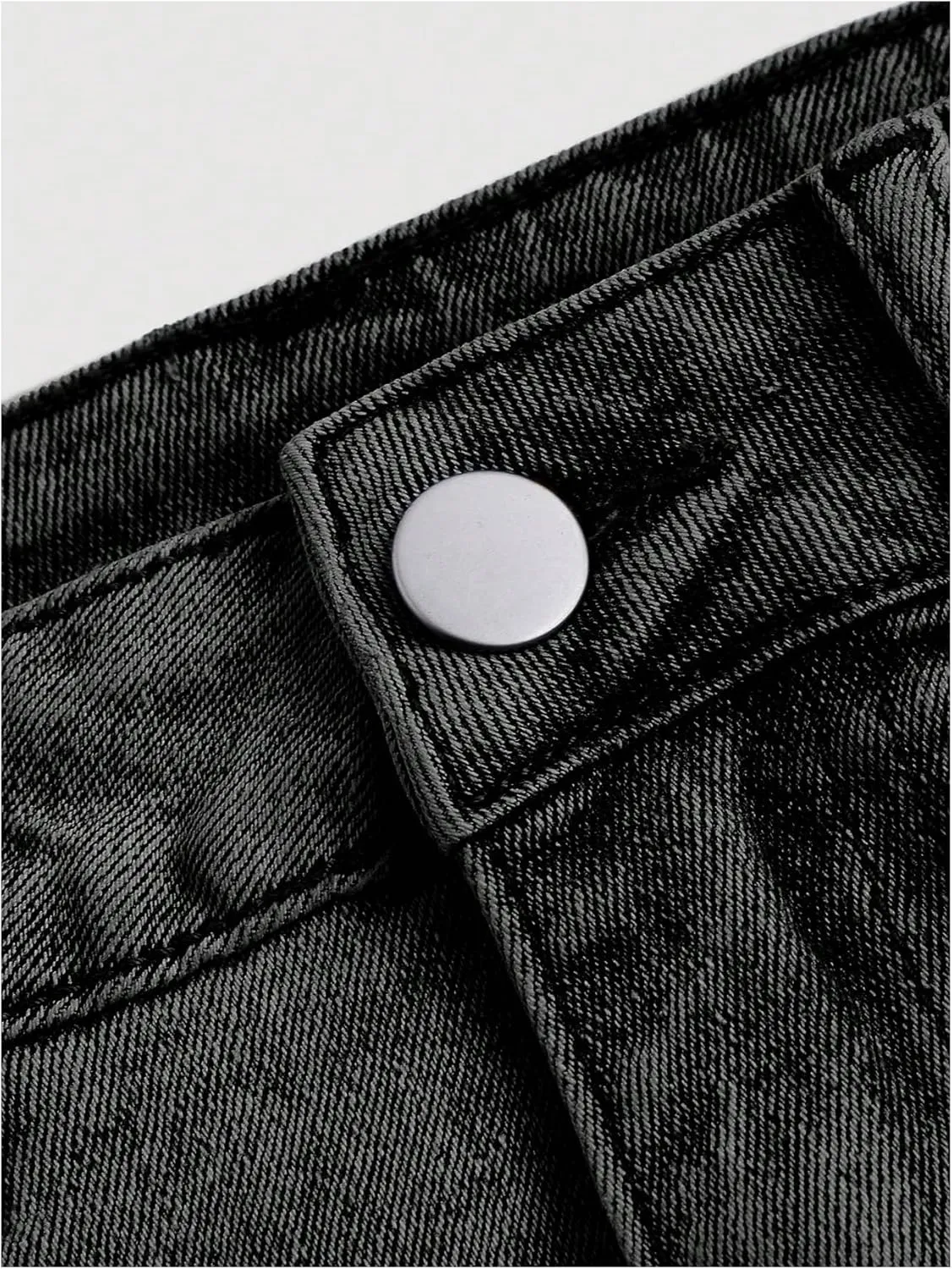 MakeMeChic Women's Denim Skirt High Waist Bow Pocket Bodycon Y2K Mini Jean Skirts
