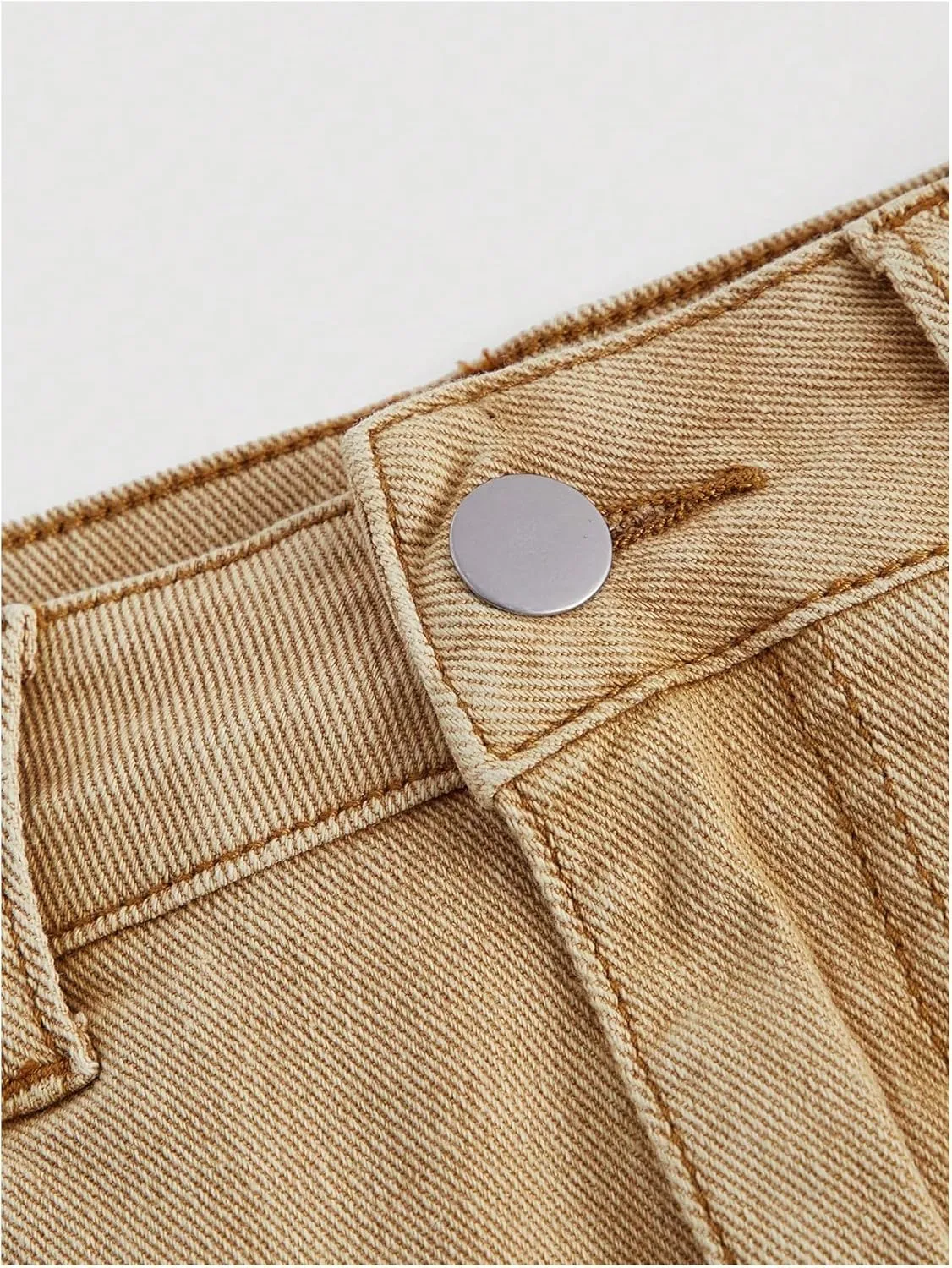MakeMeChic Women's Denim Skirt High Waist Bow Pocket Bodycon Y2K Mini Jean Skirts