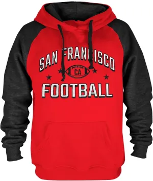 Mens City Football Fully Embroidery Soft Classic Pullover Sweatshirt Hoodie