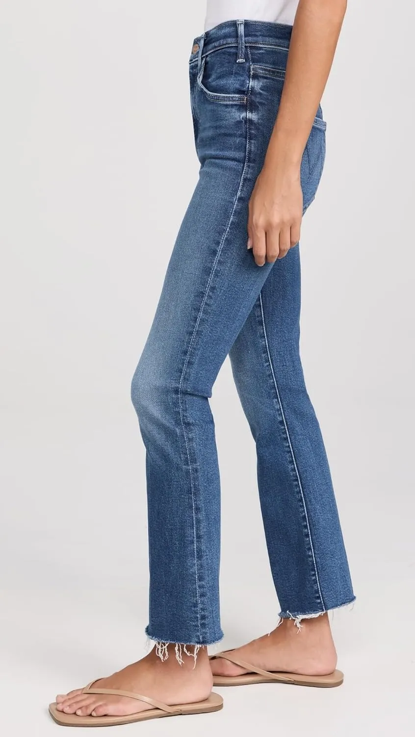 MOTHER Women's The Hustler Ankle Fray Jeans