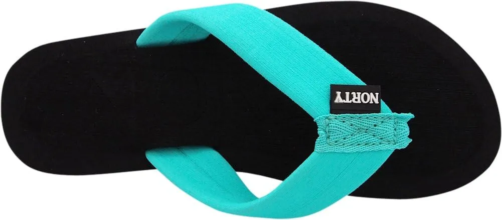 NORTY - Women's Thong Flip Flop Sandal for Beach, Pool or Everyday - Runs One Size Small