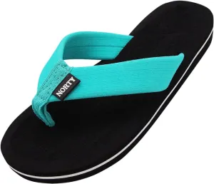 NORTY - Women's Thong Flip Flop Sandal for Beach, Pool or Everyday - Runs One Size Small