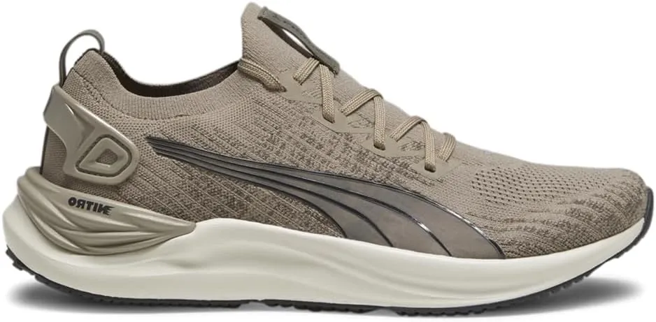 Puma Mens Electrify Nitro 3 Knit Running Sneakers Shoes - Brown - Size 10 M, 37908407