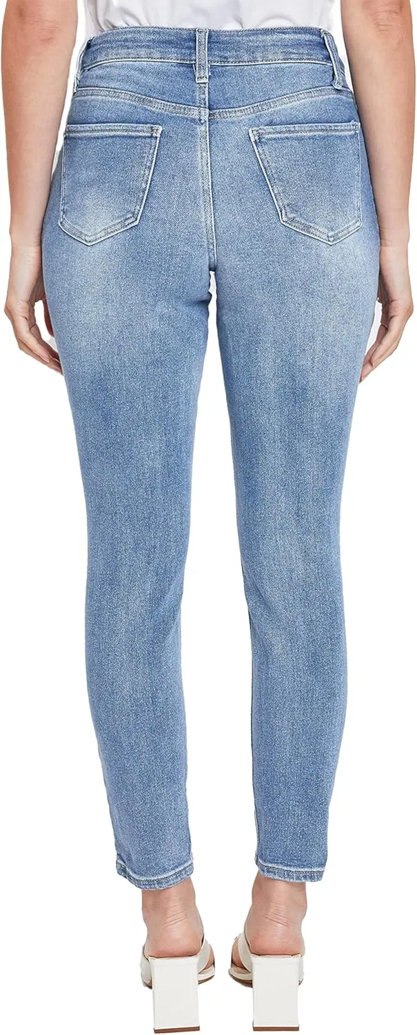 Royalty For Me Womens Women's Vintage Dream High Rise Skinny Jeans