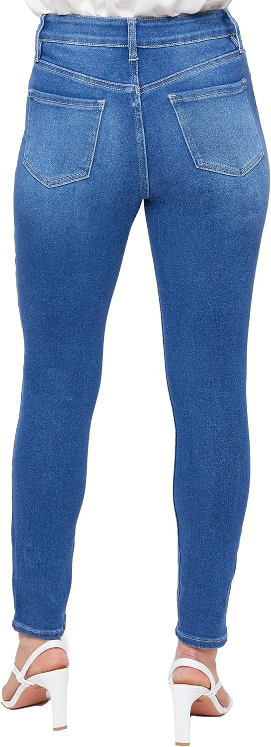 Royalty For Me Womens Women's Vintage Dream High Rise Skinny Jeans