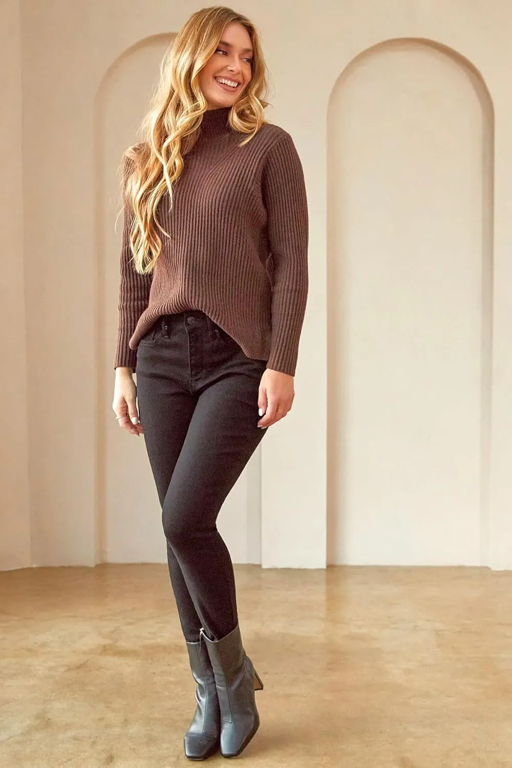 Royalty For Me Womens Women's Vintage Dream High Rise Skinny Jeans