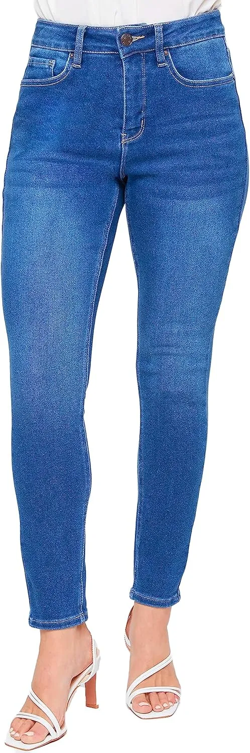 Royalty For Me Womens Women's Vintage Dream High Rise Skinny Jeans
