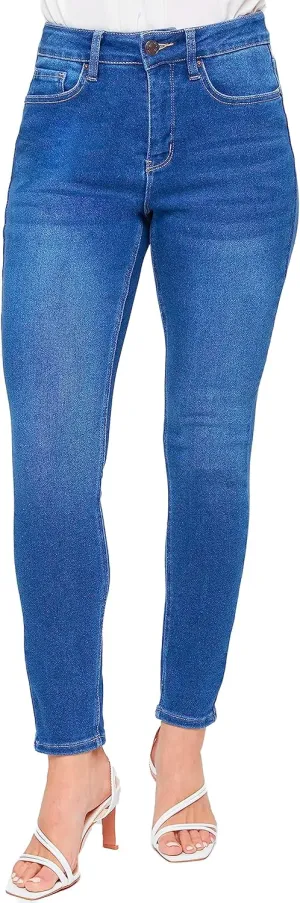 Royalty For Me Womens Women's Vintage Dream High Rise Skinny Jeans
