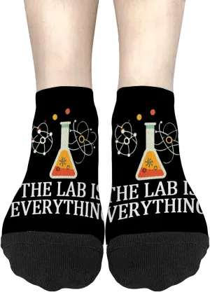 The Lab Is Everything Womens No Show Socks Dress Socks Mens