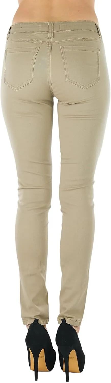 ToBeInStyle Womens Basic Timeless Classic Everyday Denim Skinny Jeans