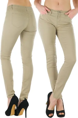 ToBeInStyle Womens Basic Timeless Classic Everyday Denim Skinny Jeans