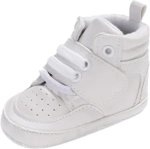 Toddler Solid Leather Snow Boots Infant Boys Girls Winter Cozy Warm High Top Shoes Anti-Slip Outdoor Toddler Shoe