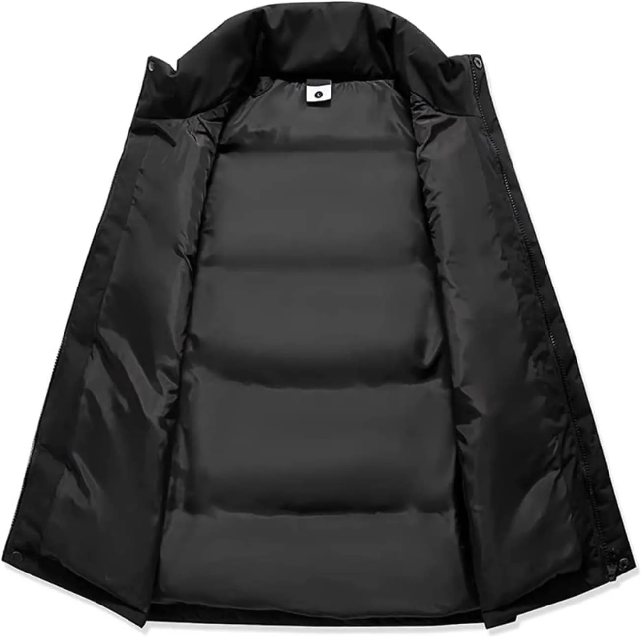 Vest Lightweight Men's Warmer Gilet Winter Puffer Down Vest Outerwear Full Zip Insulated Jacket Vest Outdoor