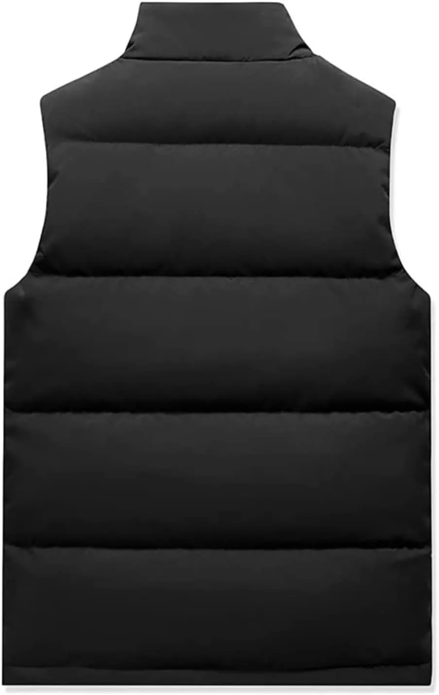 Vest Lightweight Men's Warmer Gilet Winter Puffer Down Vest Outerwear Full Zip Insulated Jacket Vest Outdoor