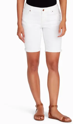 Vintage America Blues Women's Boho Slim Stretch Denim Bermuda Short