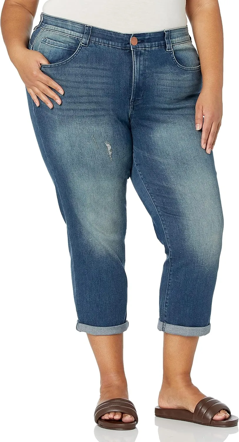 Vintage America Blues Women's Fab Body Sculpt Crop Skinny Jean