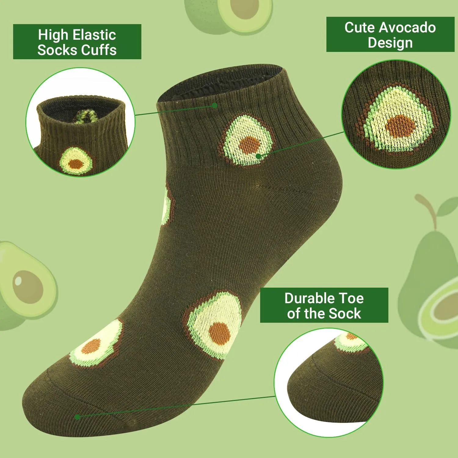 Violet Mist Ankle Socks for Women Girls Funny Novelty Patterned Low Cut Socks Cute Frilly Short Sock Casual Ankle High Sock