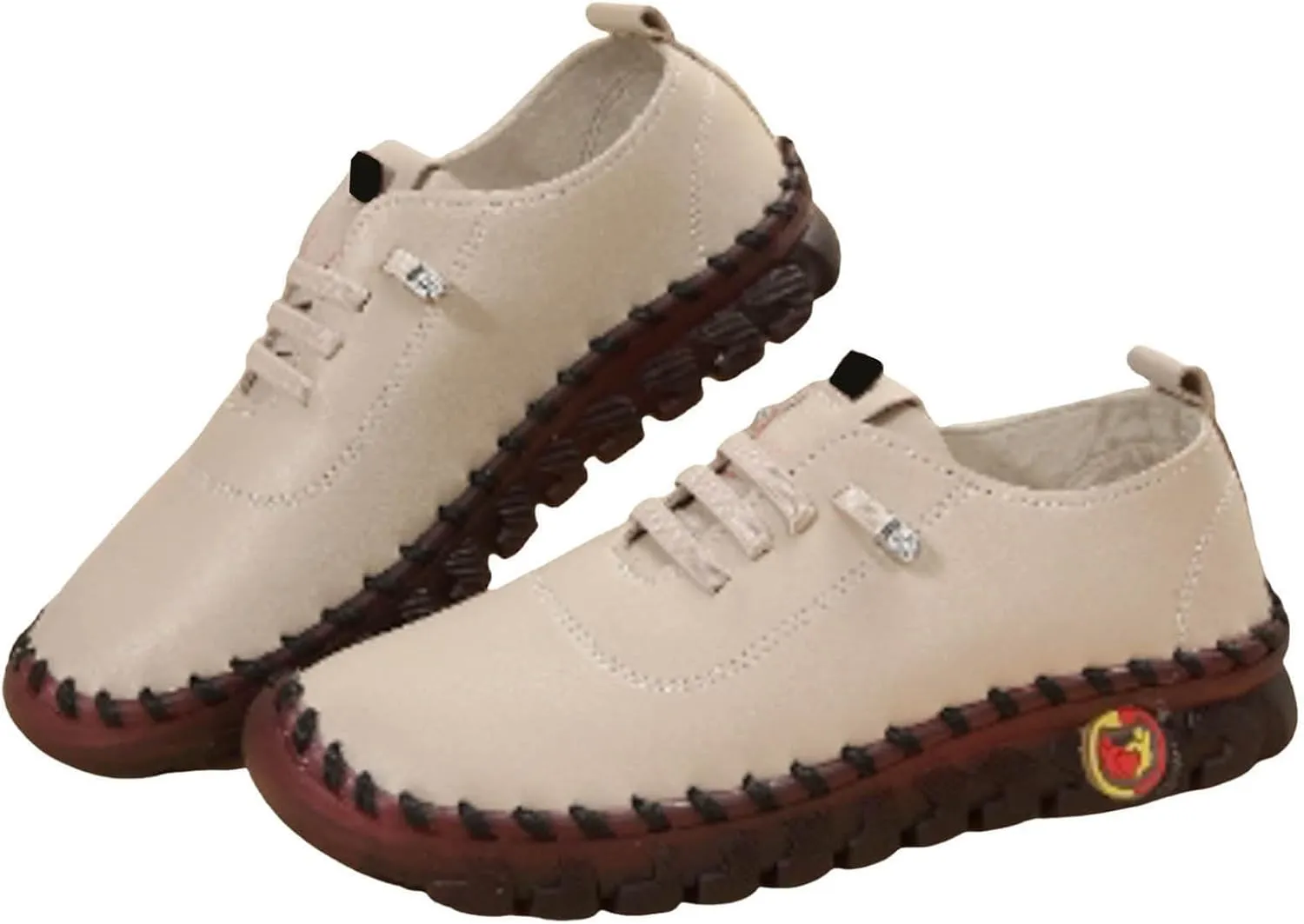 Walking Shoes Women Leather Sneakers for Women Sports Workout Gym Shoes for Running Women's Slip on Shoes