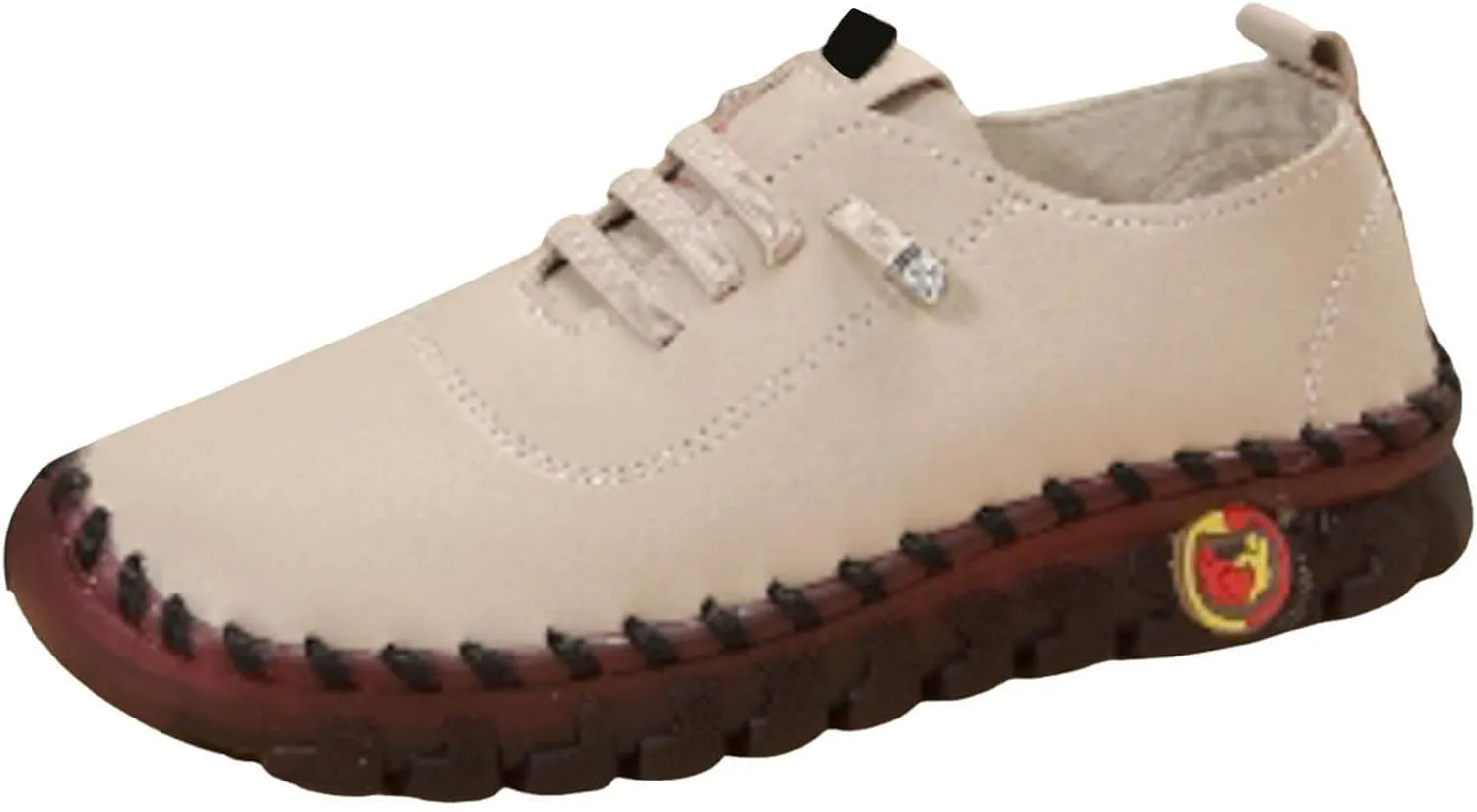 Walking Shoes Women Leather Sneakers for Women Sports Workout Gym Shoes for Running Women's Slip on Shoes