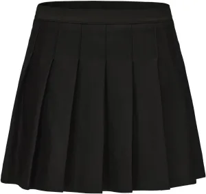 Women Pleated Mini Skirt with Elastic Waist High Waist Skirt with Lining Shorts for Halloween Dress up Daily Wear