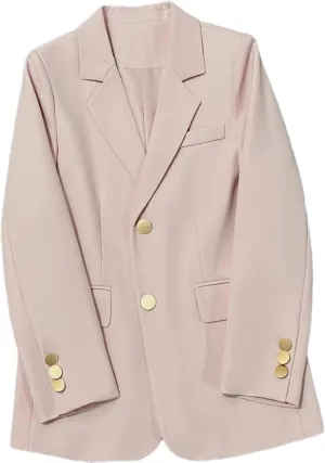 Women's Blazer Jacket Retro Casual Slim Suits for Women