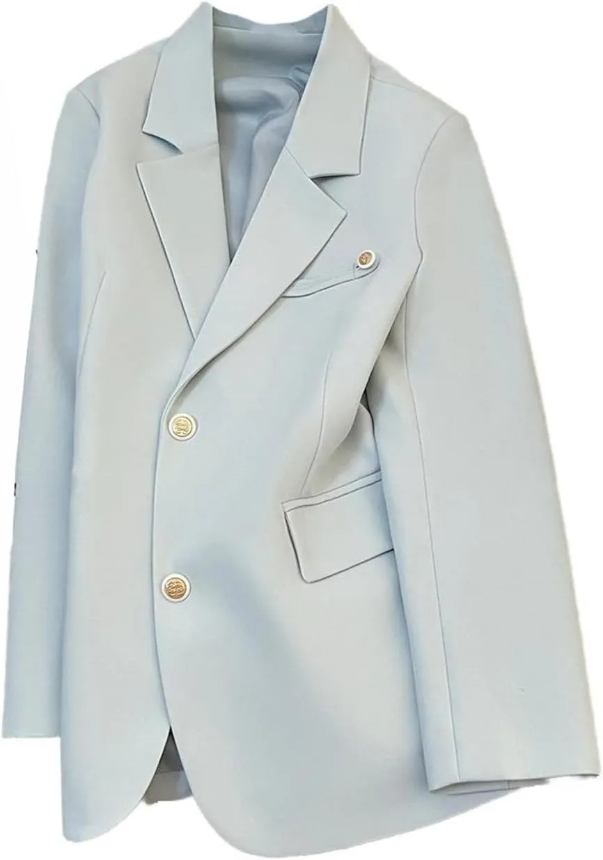 Women's Blazer Jacket Spring Autumn Casual Slim Suits