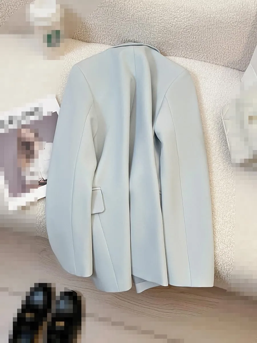 Women's Blazer Jacket Spring Autumn Casual Slim Suits