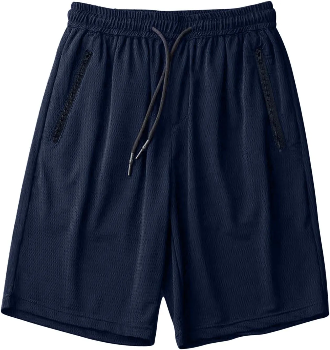 Women's Gym Shorts Breathable Quick-Dry Running Basketball Shorts Lightweight Athletic Bermuda with Zipper Pockets