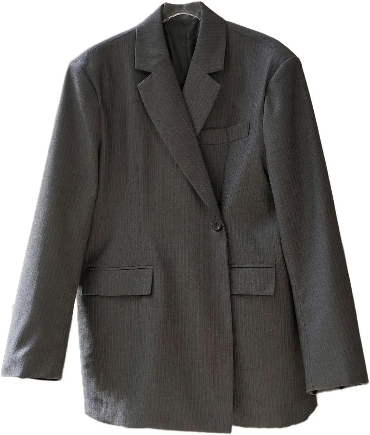 Women's Suits Autumn Korean-Style Striped Loose Blazer Jacket