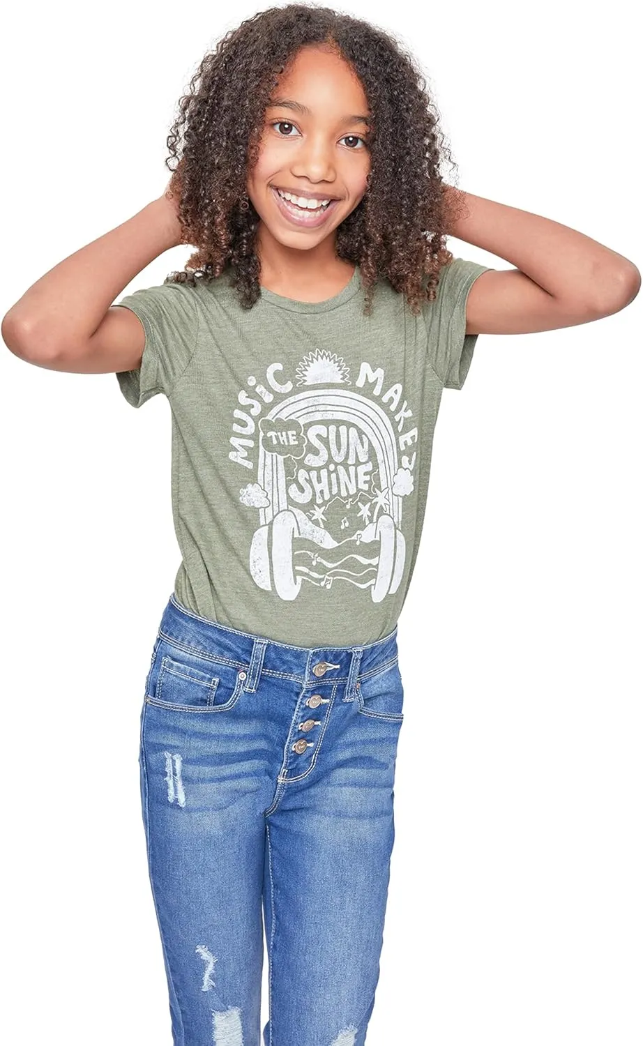YMI Girls Essential Button Fly Skinny Jeans