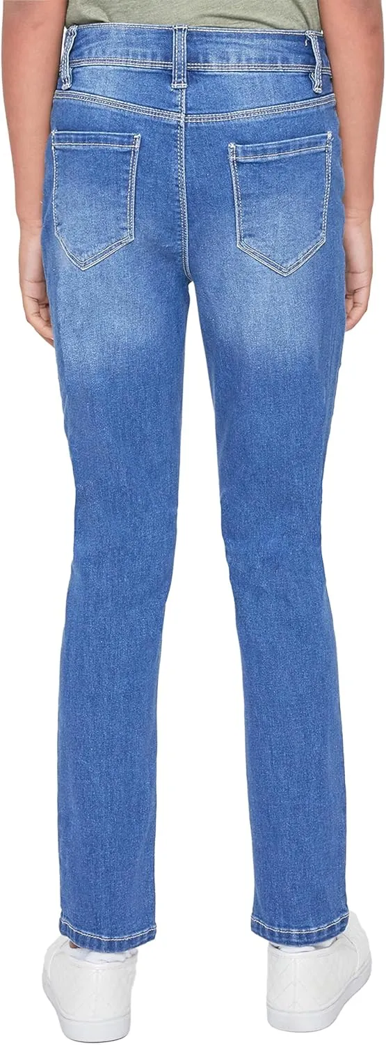 YMI Girls Essential Button Fly Skinny Jeans